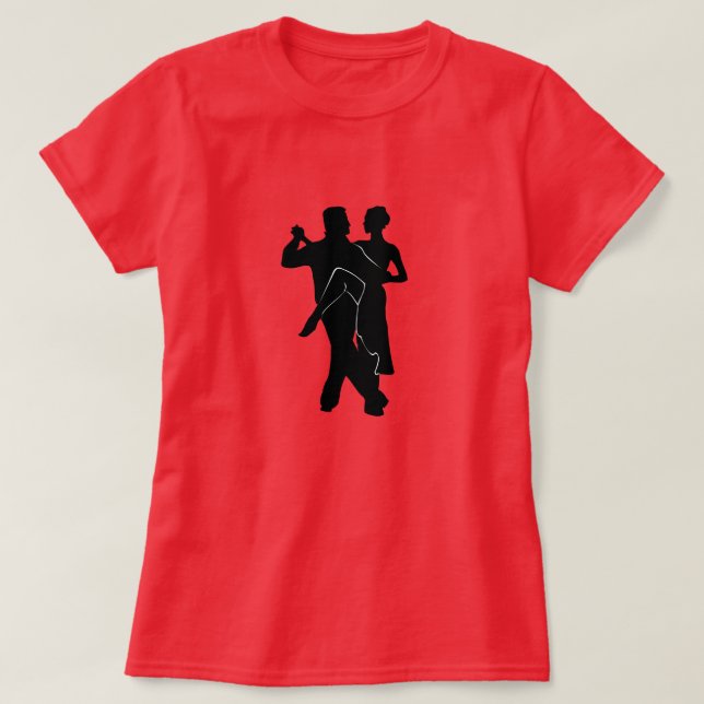 Tango Dancers T-Shirt (Design framsida)