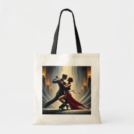 Tango Dancing Couple Tygkasse