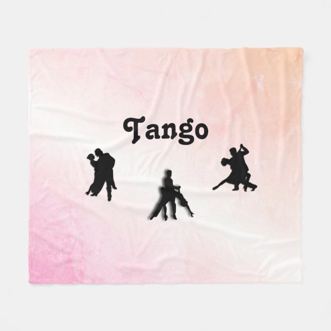 Tango-dansare Fleecefilt (Framsidan (Horisontell))