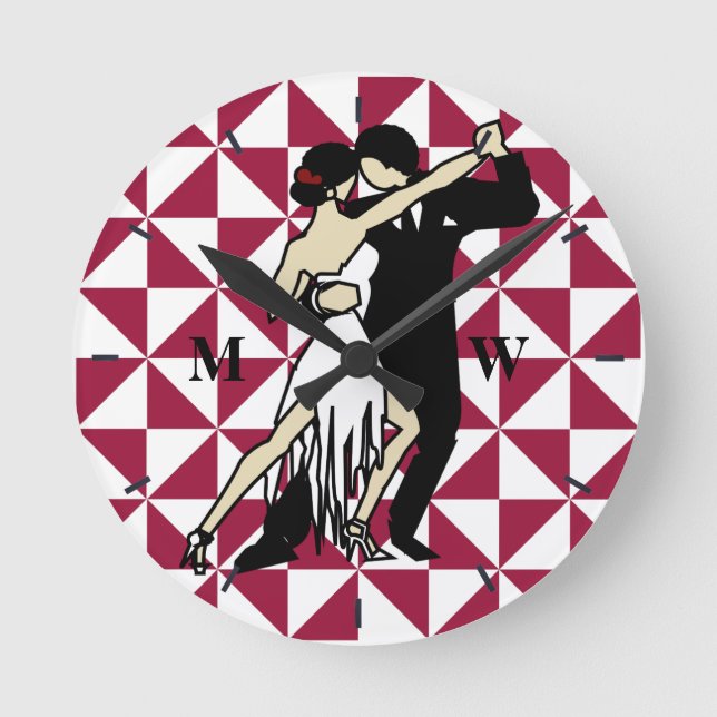 Tango-dansare Rund Klocka (Framsida)