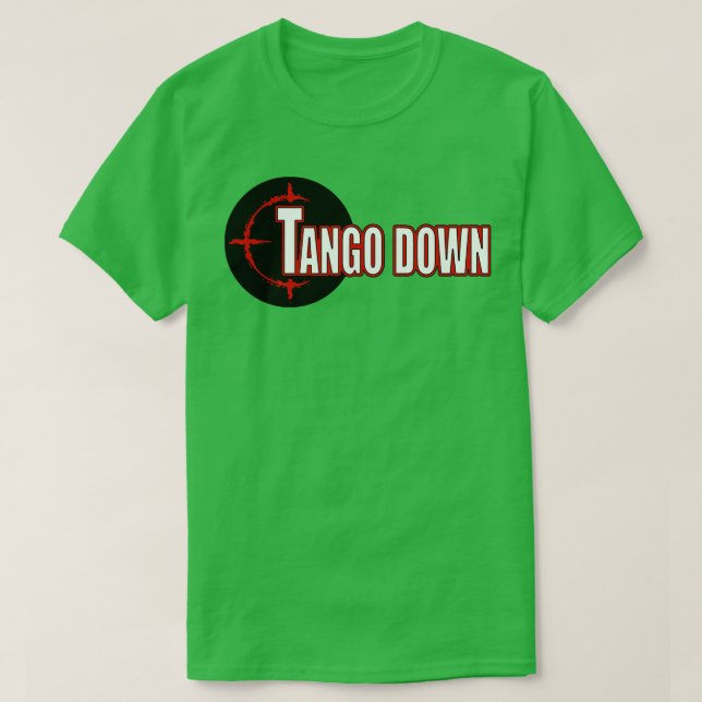 Tango Down T Shirt (Design framsida)
