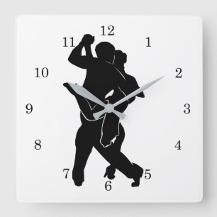 Tango Fyrkantig Klocka