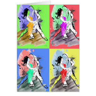 Tango Hälsningskort