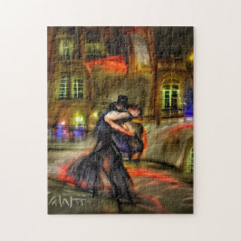 Tango i Paris Puzzle Pussel