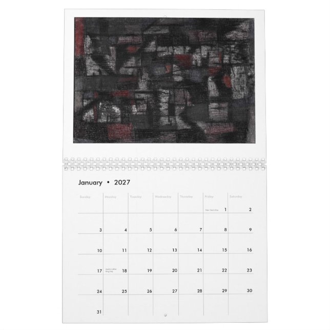 Tango i regna kalender (Jan 2027)