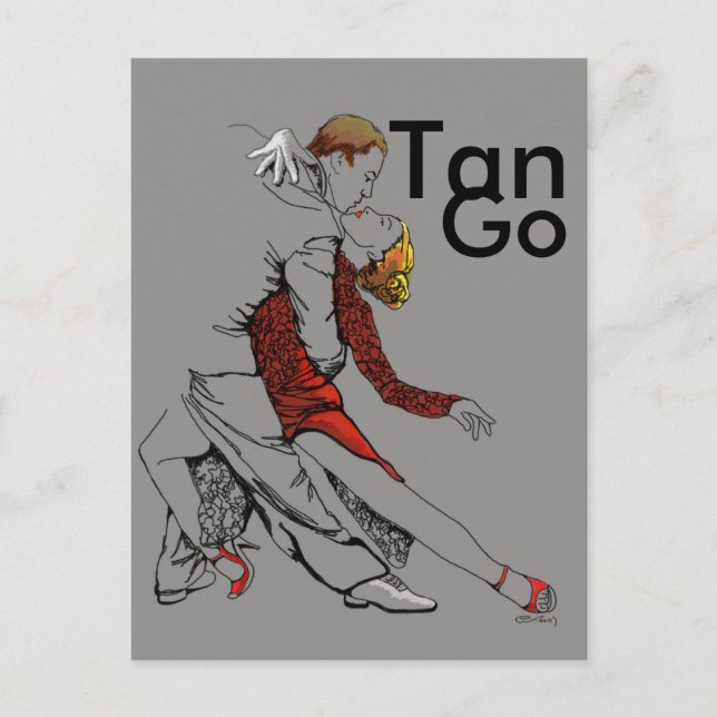 Tango Intimacy Vykort (Framsida)