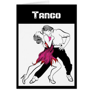 Tango kopplar ihop hälsningskort