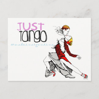 Tango Made i Argentina Vykort