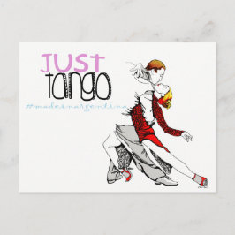 Tango Made i Argentina Vykort