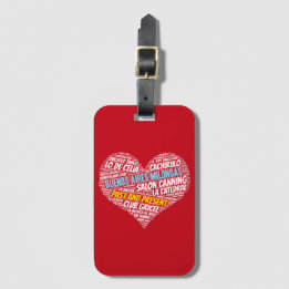 Tango Milongas från Buenos Aires Bagagebricka