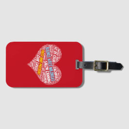 Tango Milongas från Buenos Aires Bagagebricka