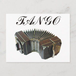 Tango Products & Designs! Argentina Music! Vykort