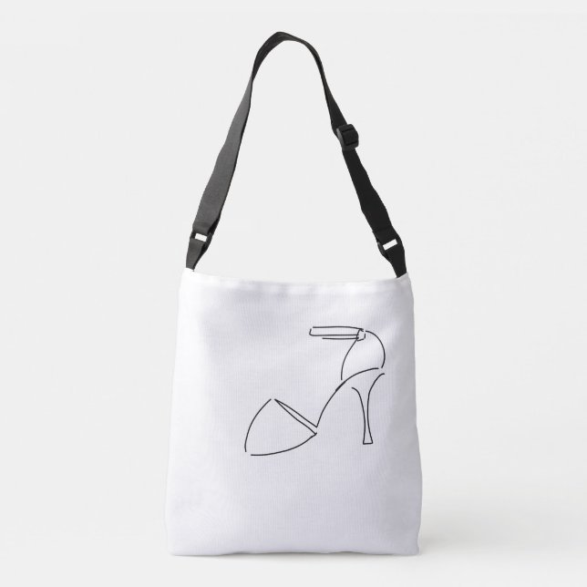 Tango skor hänger lös axelväska (Baksida)
