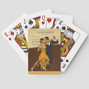 TANGO som leker kort Casinokort