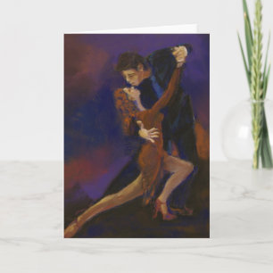 Tango Souls Fine Art Greeting Card Maureen A. G. Kort