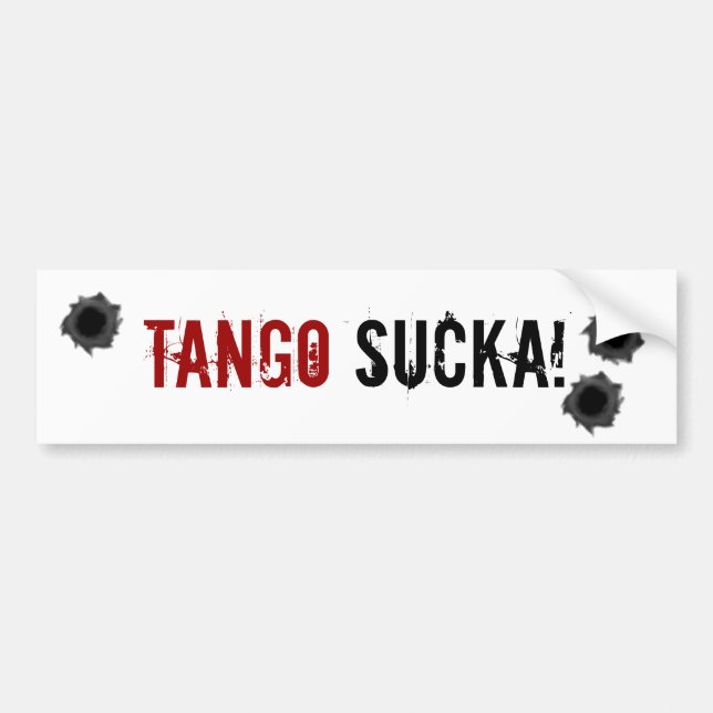 Tango Sucka! Bildekal (Framsidan)