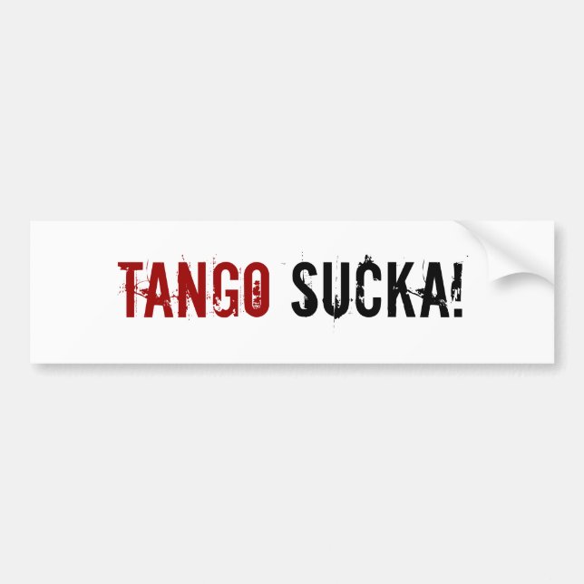 Tango Sucka! Bildekal (Framsidan)