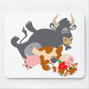 Tango!! (tecknadtjur och ko) mousepad musmatta