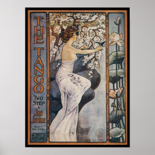 Tango Vintage Songbook Cover Poster