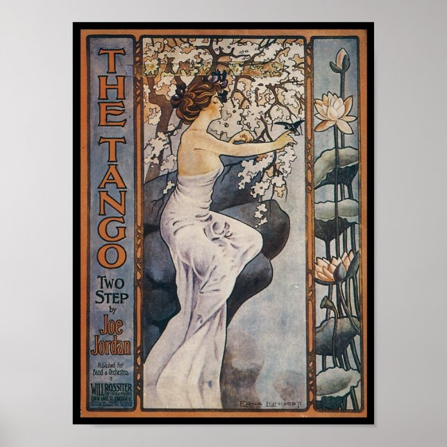 Tango Vintage Songbook Cover Poster (Framsidan)