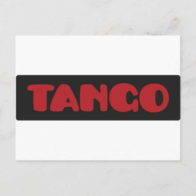 Tango Vykort (Framsida)