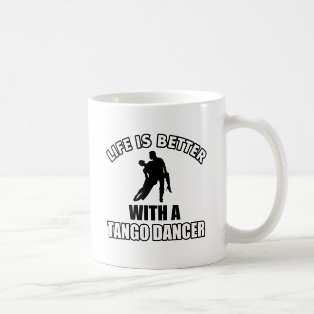 Tangodansdesigner Kaffemugg (Höger)