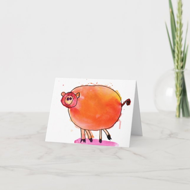 Tangogris •, Nate Perdue, ålder 6 Kort (Framsida)