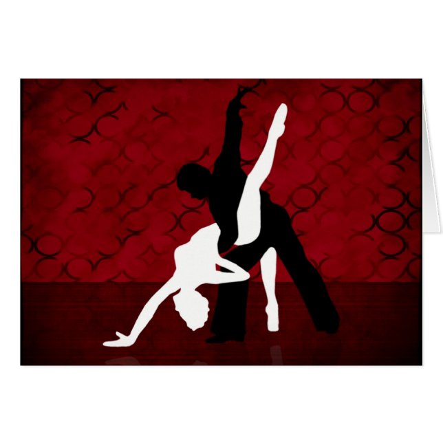 Tangoserie 1 hälsningskort (Framsidan Horizontal)