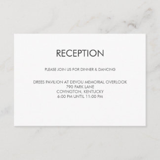 Tangram Heart Bröllopsmottagning Kort