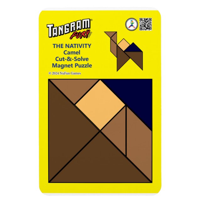 Tangram Ntivity Magnet - Camel (Vertikal)