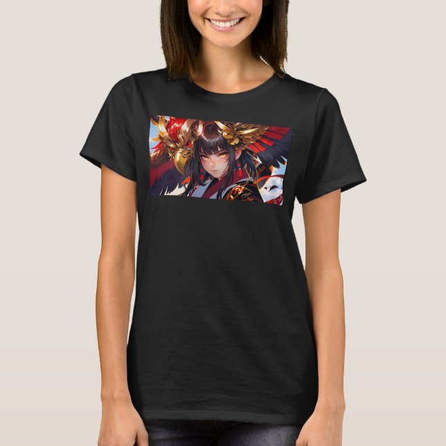 Tangu Golden Eagle Anime T-shirt för kvinnor (Framsida)