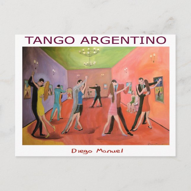 Tangueria 5 vykort (Framsida)