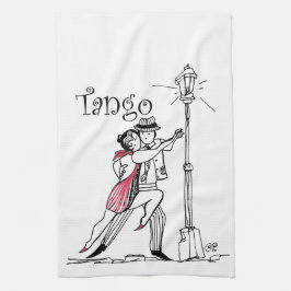 Tangueritos kopplar ihop kökshandduk