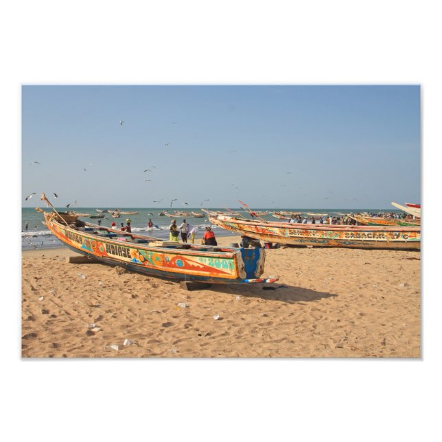 Tanji, Gambia Fototryck (Framsidan)