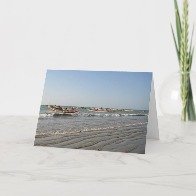 Tanji, Gambia Kort (Framsida)