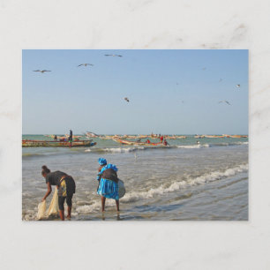 Tanji, Gambia Vykort