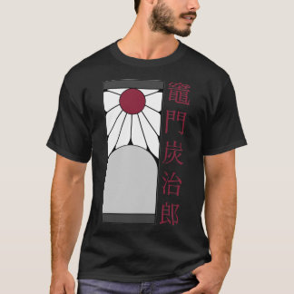 Tanjiro Earring Demon Sayer Kimetsu No Yaiba T-Sh T Shirt