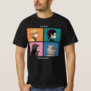 Tanjiro kamado ansikte t shirt