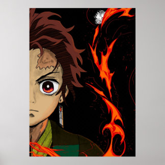 Tanjiro Kamado Demon Sayer Poster
