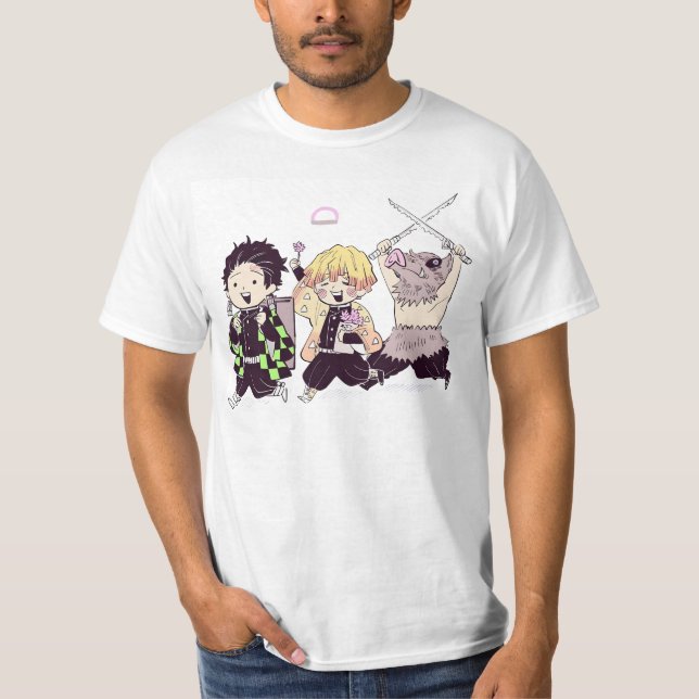 Tanjiro kamado humor t shirt (Framsida)
