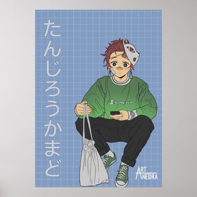 Tanjiro Kamado Poster (Framsidan)