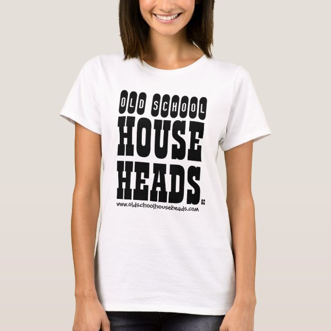 Tank 1 för dam för old schoolhushuvud t-shirt (Framsida)