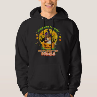 Tänk aldrig på Beagle Hund Halloween. Hoodie