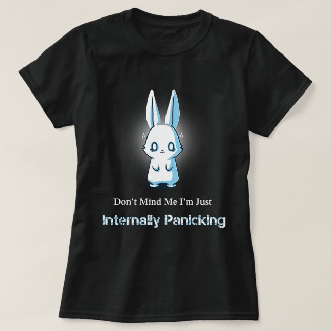 Tänk att jag bara är internt.. t shirt (Design framsida)
