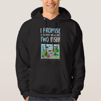 Tank av fisk Aquarium Aquarium Fresh Vatten Fish Hoodie