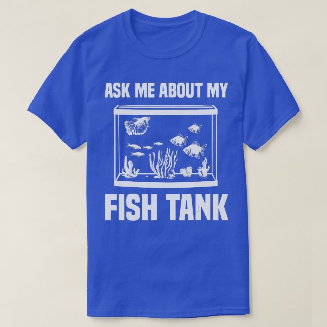 Tank av fisk Nerd Manar Kvinnor i lusern T Shirt (Design framsida)