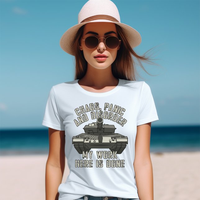 Tank av Uppdrag kaos, panjon och störning T-Shirt (Skapare uppladdad)