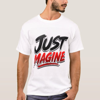 Tänk bara minimalistisk inspiration t shirt