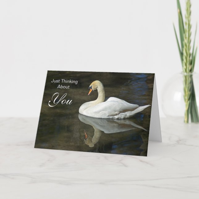 Tänk bara på dig. kort (Framsida)