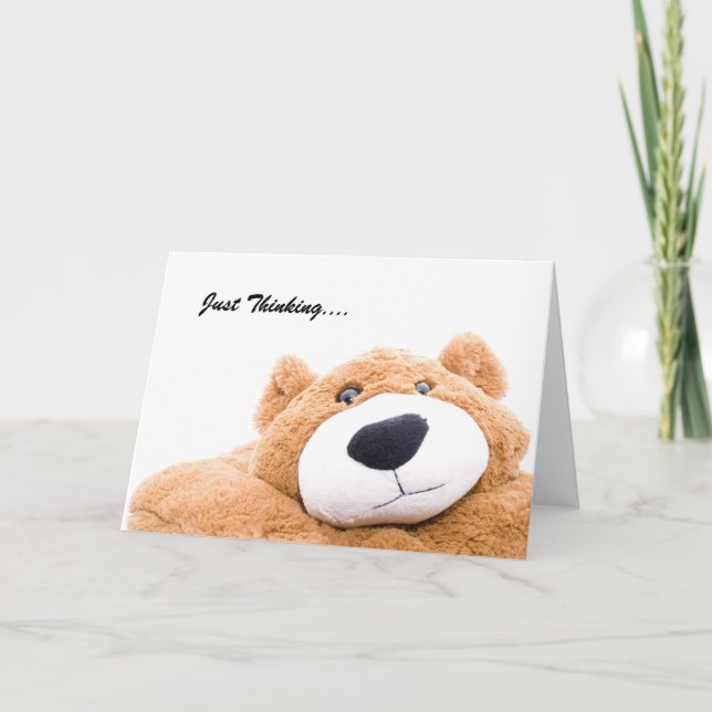 Tänk bara på hur mycket jag Kärlekar dig Helgkort (Framsida)